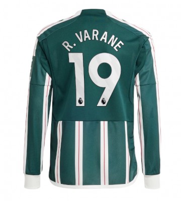 Manchester United Raphael Varane #19 Replica Away Stadium Shirt 2023-24 Long Sleeve